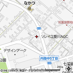 神奈川県愛甲郡愛川町中津2761周辺の地図
