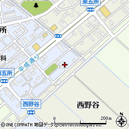 千葉県市原市西五所3-13周辺の地図