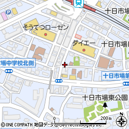 神奈川県横浜市緑区十日市場町817周辺の地図