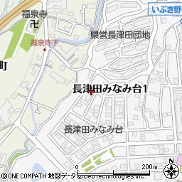 チケパ横浜長津田第１駐車場周辺の地図