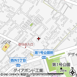 神奈川県愛甲郡愛川町中津2103-9周辺の地図