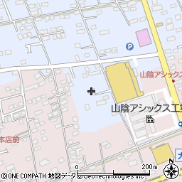 鳥取県境港市外江町3102-2周辺の地図