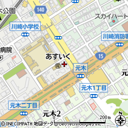ドミノ・ピザ　川崎日進町店周辺の地図
