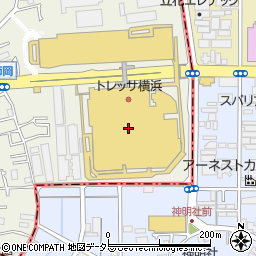 セリアトレッサ横浜店周辺の地図
