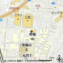 クリエイト薬局　鶴見元宮店周辺の地図