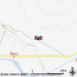 鳥取県岩美郡岩美町荒金周辺の地図