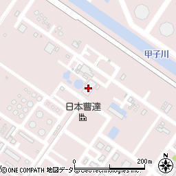 日本曹達株式会社　千葉工場夜間休日用周辺の地図