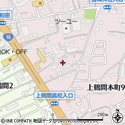 中央総業　神奈川総合センター周辺の地図