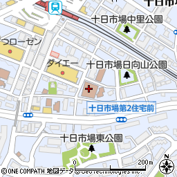 緑区役所　老人福祉センター横浜市緑ほのぼの荘周辺の地図