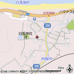 鳥取県鳥取市白兎593周辺の地図