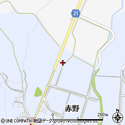 京都府舞鶴市赤野587-1周辺の地図