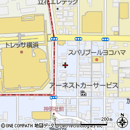 シーダーパレス周辺の地図