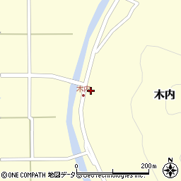 兵庫県豊岡市木内836周辺の地図