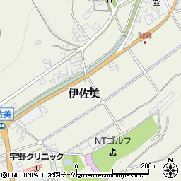岐阜県山県市伊佐美225周辺の地図