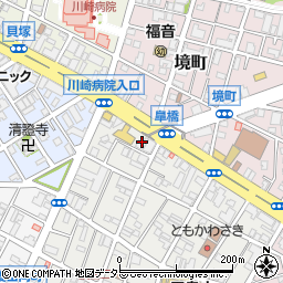 ドルチェ川崎周辺の地図