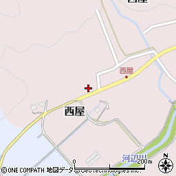 京都府舞鶴市西屋322-2周辺の地図
