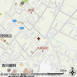 千葉県大網白里市大網824-1周辺の地図