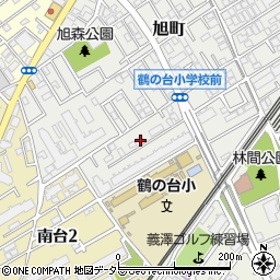 神奈川県相模原市南区旭町24-19周辺の地図
