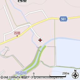 京都府舞鶴市西屋195周辺の地図