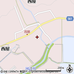 京都府舞鶴市西屋208周辺の地図