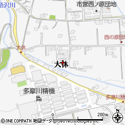 長野県飯田市大休7174-14周辺の地図