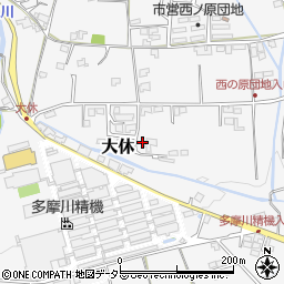 長野県飯田市大休7161周辺の地図