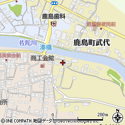 島根県松江市鹿島町武代243周辺の地図