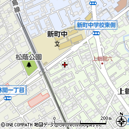 相模原武道学園周辺の地図