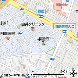 渡辺質店周辺の地図