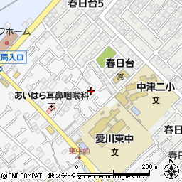 神奈川県愛甲郡愛川町中津1407周辺の地図