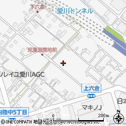 神奈川県愛甲郡愛川町中津2660-5周辺の地図