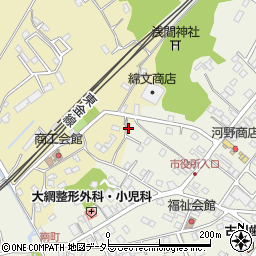 千葉県大網白里市金谷郷63周辺の地図