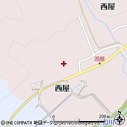 京都府舞鶴市西屋458周辺の地図