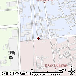 鳥取県境港市外江町3870周辺の地図