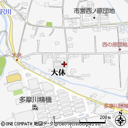 長野県飯田市大休7160周辺の地図