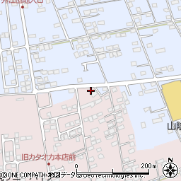 鳥取県境港市渡町2977周辺の地図