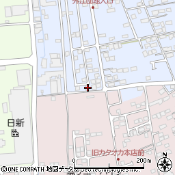 鳥取県境港市外江町3868周辺の地図