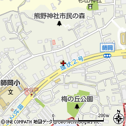 ガスト師岡店周辺の地図