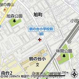 神奈川県相模原市南区旭町24-23周辺の地図