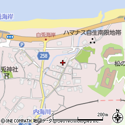 鳥取県鳥取市白兎周辺の地図