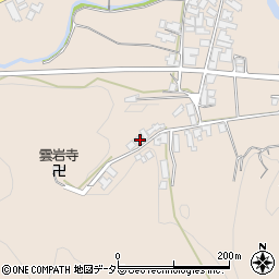 京都府与謝郡与謝野町岩屋736周辺の地図