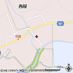 京都府舞鶴市西屋180周辺の地図