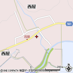 京都府舞鶴市西屋214周辺の地図