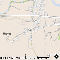 京都府与謝郡与謝野町岩屋735周辺の地図