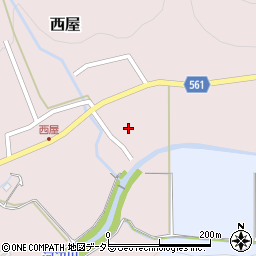 京都府舞鶴市西屋176周辺の地図