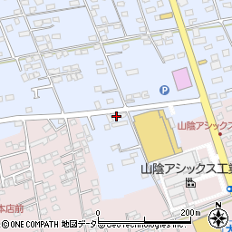 鳥取県境港市外江町3107周辺の地図