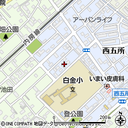 千葉県市原市西五所29周辺の地図