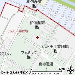 新和周辺の地図