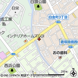 バーミヤン市原白金店周辺の地図