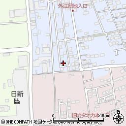鳥取県境港市外江町3871周辺の地図